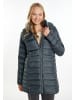 myMo Damen Leichte Steppjacke in Holzkohle