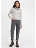 Oxmo Strickpullover OXCarry in Grau