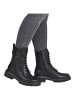 remonte Stiefelette in Schwarz/Schwarz
