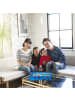relaxdays Tischkicker LED in Blau
