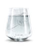 Mr. & Mrs. Panda Gravur Glas Seekuh Chillen ohne Spruch in Transparent