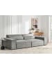 Beliani 3-tlg 2-Sitzer Sofa HELLNAR in Grau