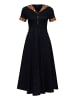 Queen Kerosin Queen Kerosin Swingkleid in schwarz