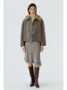 Oui Jacke in taupe mel
