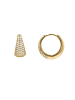 Steel_Art Creole Damen Eira goldfarben in goldfarben