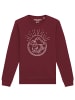 wat? Apparel Sweatshirt Natur ist schön in Weinrot