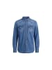 Replay Blau Denim Hemd