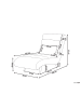 Beliani 2-tlg Chaiselongue RIVES in Grün/Braun