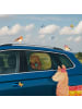 Mr. & Mrs. Panda Sonnenschutz Auto Bär Baby Design mit Spruch in Weiß