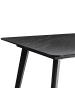 Beliani Esstisch RODALLO in Schwarz - (W) 90 x (H) 75 x (L) 160 cm
