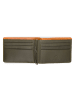 MYWALIT Geldbörse RFID Leder 11 cm tan-olive