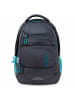 Wave Rucksack Infinity Move Tasche Schulrucksack "Grey Lagoon" Ranzen 10 Jahre