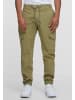 2Y Premium Cargo Trouser in khaki