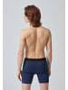 SNOCKS Lange Boxershorts Mix (Rot/Olive/Blau) 6 Stück