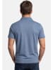 Ragman Poloshirt Basic in Dunkelgrau / blau