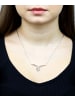 Diamant L'éternel Halskette aus 375 Weißgold mit Diamant