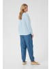 Cream Langarm-Bluse CRTiah Regular fit in Blue Yellow Small Floral