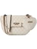 Guess Atabey Schultertasche 22 cm in off white