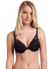 Lisca 2er Pack Push up BH in black