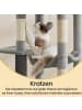 Feandrea Katzenbaum Clawfy in Grau - (B)48 x (H)190 x (T)59 cm