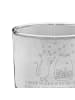 Mr. & Mrs. Panda Whiskey Tumbler Maus Sterne mit Spruch in Transparent