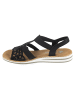 rieker Rieker Sandals in Schwarz