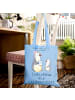 Mr. & Mrs. Panda Shopping Tasche Logopädin Leidenschaft mit Spruch in Sky Blue