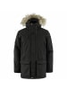 FJÄLLRÄVEN Parka Nuuk Lite in Schwarz