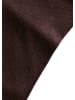 Marc O'Polo DENIM Strick-Dreiecksschal in Dark Brown Melange