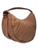 SANDQVIST Curve Half Moon Bag L - Umhängetasche 42 cm (black) in dark taupe