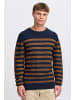 INDICODE Strickpullover IDPanloop 35840MM modischer Strickpullover in dunkelblau