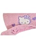 Hello Kitty Baby Mütze gestrickt mit Fleece-Futter Hello Kitty in Rosa