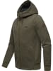 ragwear Kapuzensweatjacke Fabbian in Olive