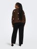 ONLY Carmakoma Strickjacke in Coffee Bean