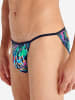 HOM Tanga Funky Styles in navy blue print