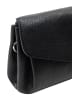 faina Crossbody Bag Aus Leder in Schwarz