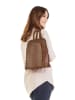 Cluty Rucksack echt Leder in cognac