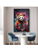 MuchoWow Poster mit Leiste Panda