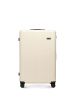 Wittchen LARGE SUITCASE WITH COMBINATION LOCK in Cream