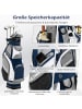 COSTWAY Golfbag Golf Cart Bag in Grau