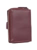 Greenburry Spongy Geldbörse Leder 9 cm bordeaux