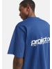 Jack & Jones T-Shirt 'UNION BACK' in blau