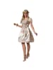 tectake Frauenkostüm Mini-Dirndl Burgau Modell 1 in beige