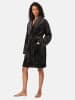 DKNY Signature Robe Nachtwäsche in schwarz