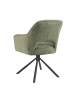 DUBI Möbel 2er-Set: Drehstuhl Mika-Ben in Grün - (B)60 x (H)87 x  (T)65 cm