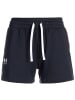 Under Armour Trainingsshorts Rival Terry in schwarz / weiß