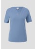 s.Oliver T-Shirt kurzarm in Blau