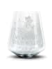 Mr. & Mrs. Panda Blümchentail Glas Stinktier Ball ohne Spruch in Transparent