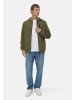 Camel Active Sweatjacke mit Kapuze in Waldgrün