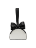 faina Women Handbag in Black White